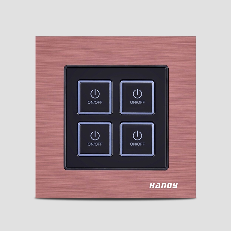 智能按鍵藍(lán)牙開關(guān)4路