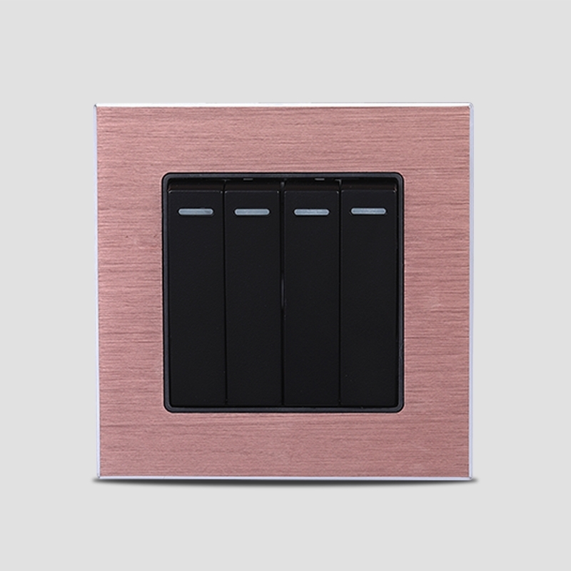 S1輕奢系列(鋁拉絲)-開關